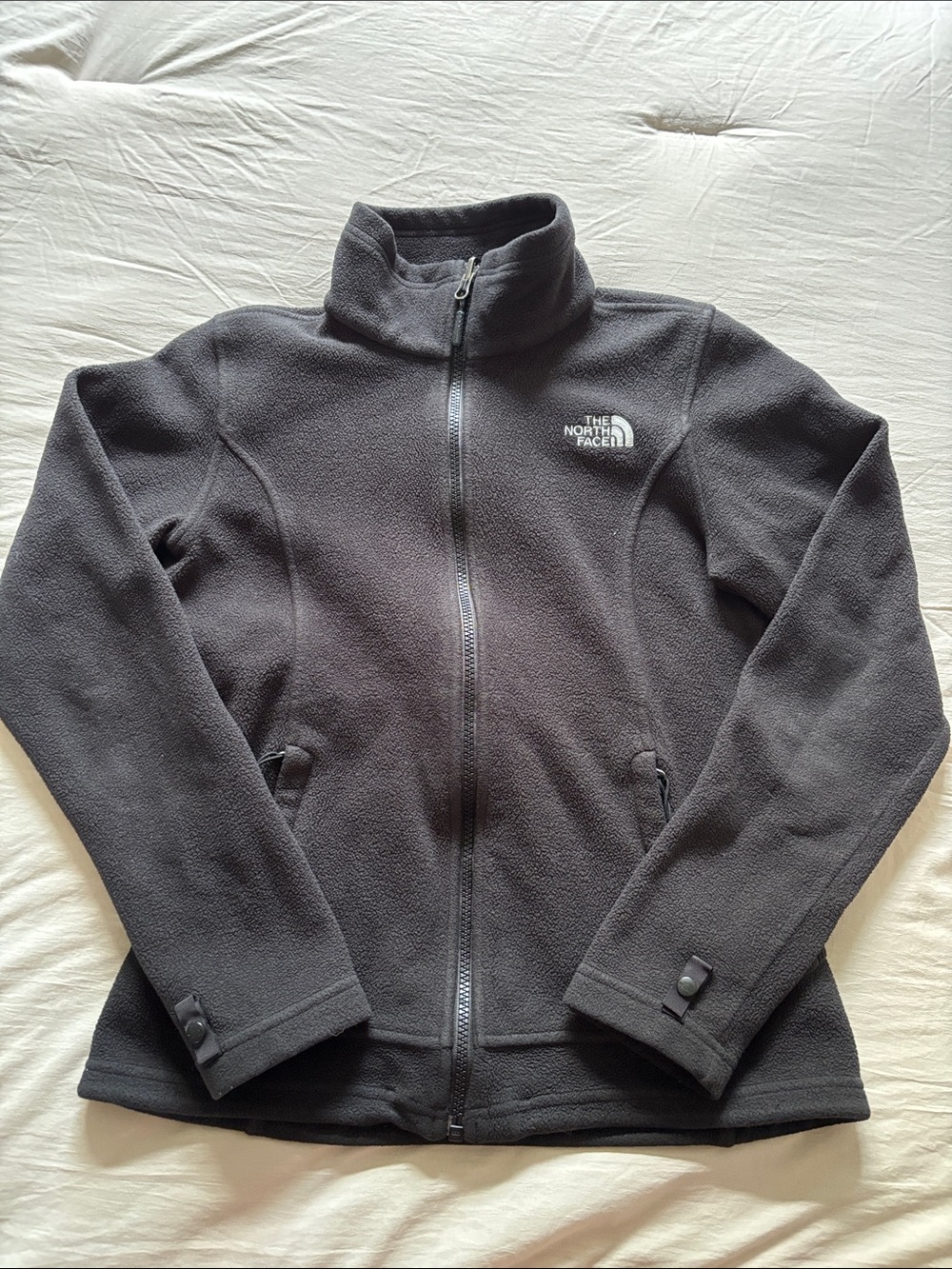The North Face Women's Black Full-Zip Fleece Jacket